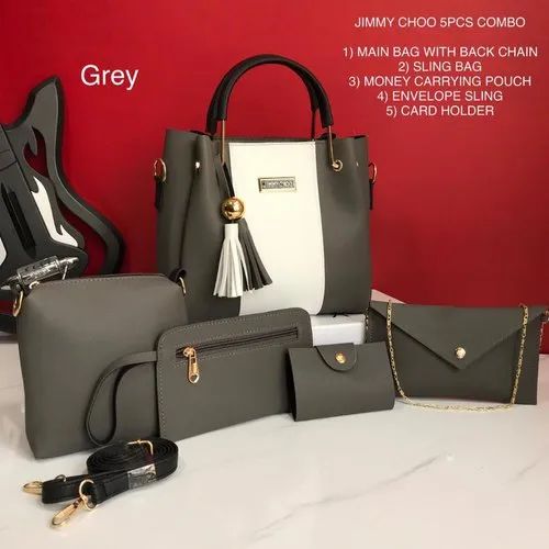 5 pieces high quality Ladies bag